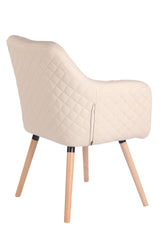 Esszimmerstuhl Gent Kunstleder natura - creme