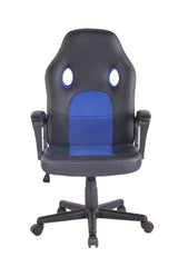 Bürostuhl Elbing - schwarz/blau