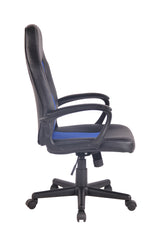 Bürostuhl Elbing - schwarz/blau