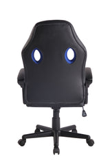 Bürostuhl Elbing - schwarz/blau