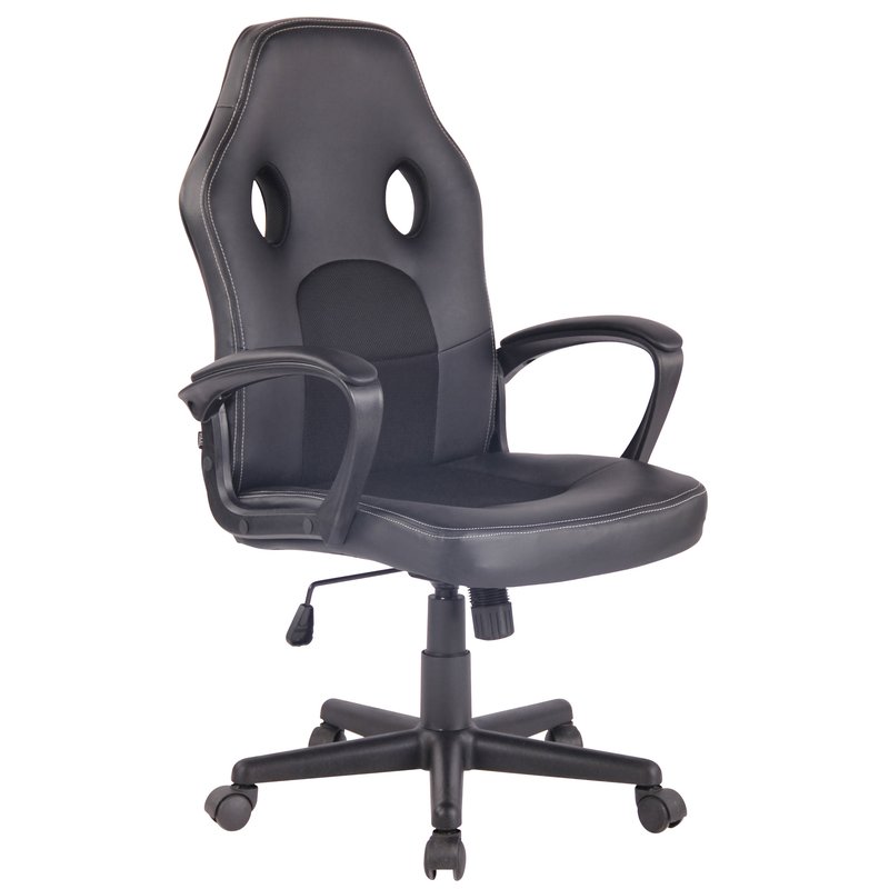 Bürostuhl Elbing - schwarz/schwarz
