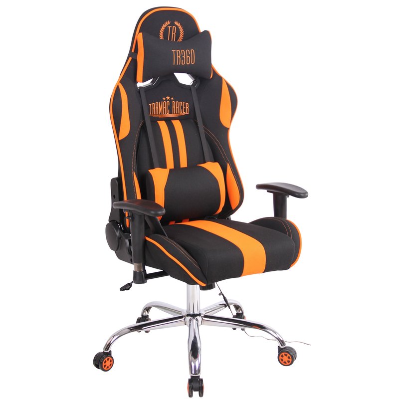 Bürostuhl Limit XM Stoff - schwarz/orange