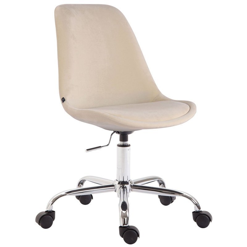 Bürostuhl Toulouse Samt - creme