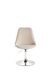 Esszimmerstuhl Maverick Samt chrom - creme