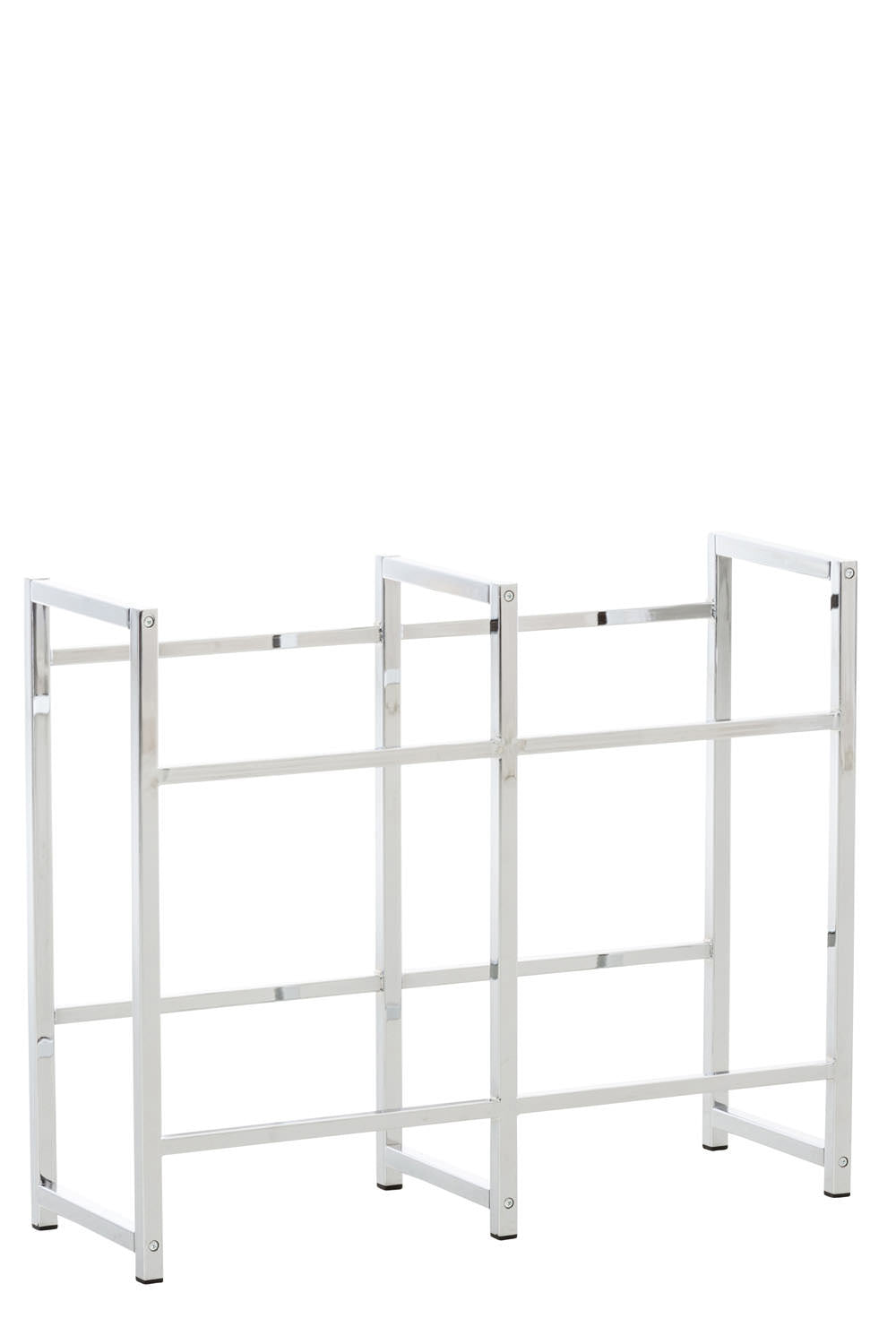 4er Getränkekistenständer Lennert - chrom by Dropshipping-Europe – Möbel