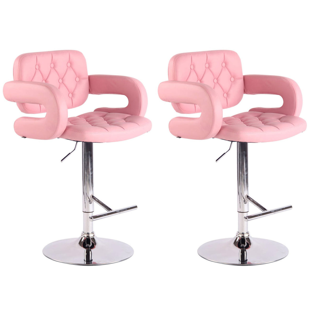 2er Set Barhocker Dublin C - pink