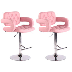 2er Set Barhocker Dublin C - pink