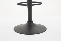 2er Set Barhocker Braga Kunstleder schwarz - creme