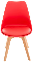 4er Set Stuhl Linares - rot