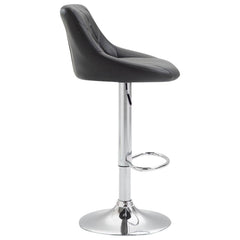 2er Set Barhocker Lazio Kunstleder C - schwarz