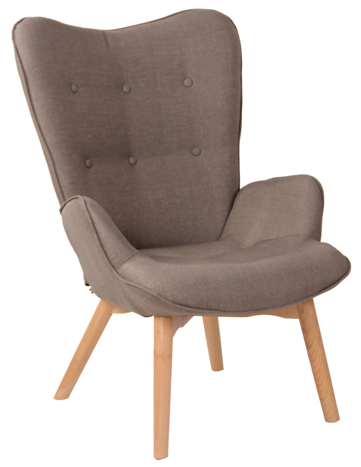 Lounger Durham Stoff - taupe