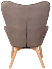 Lounger Durham Stoff - taupe