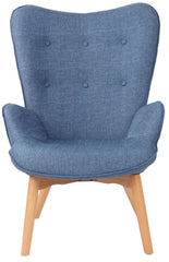 Lounger Durham Stoff - blau