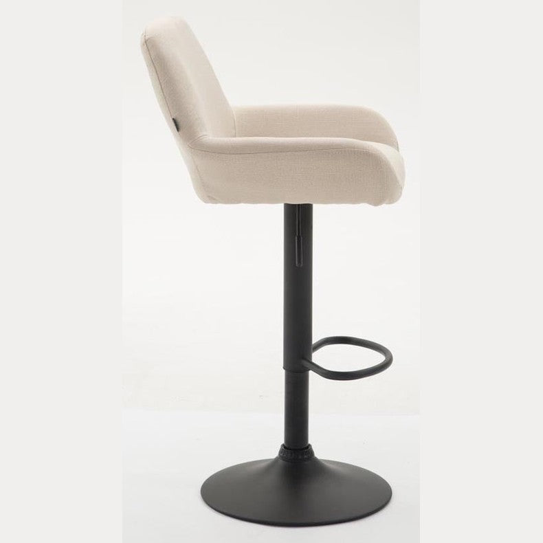 Barhocker Braga Stoff B - creme - InfinityMarket