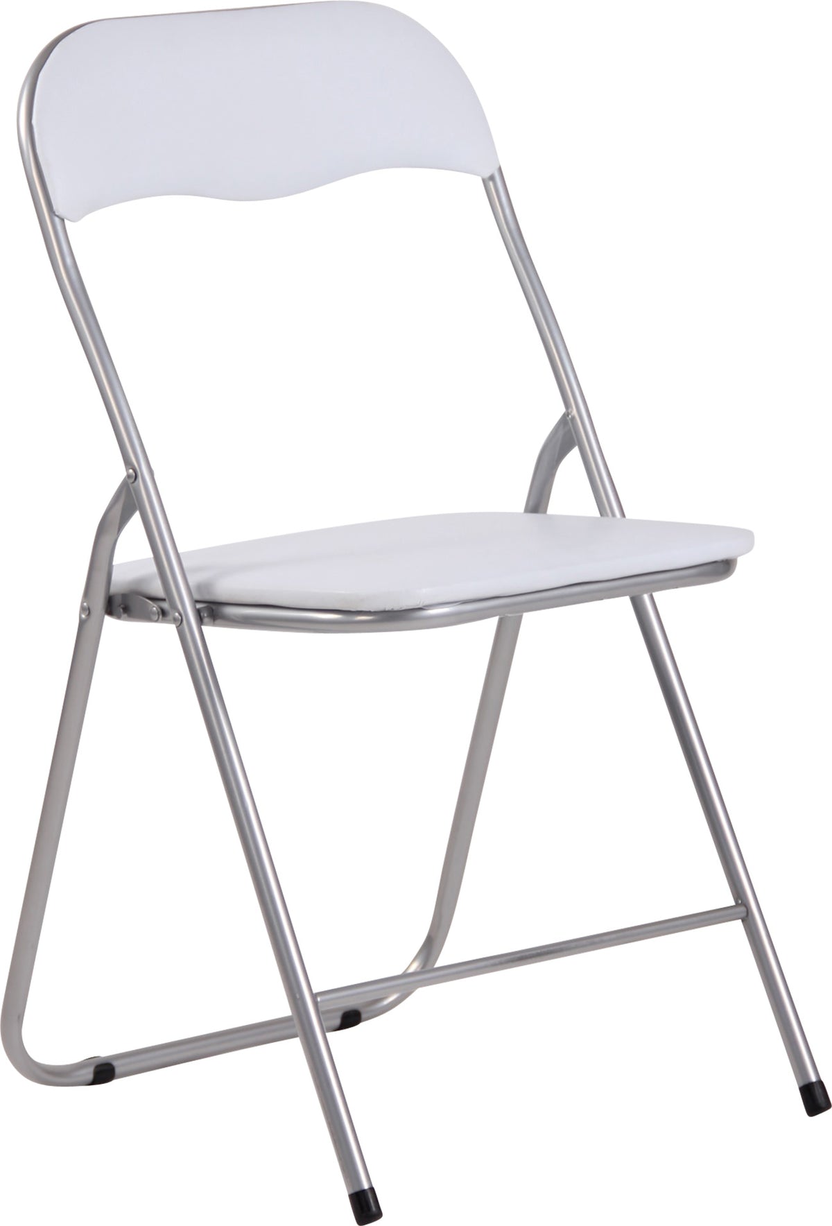 Klappstuhl Felix - weiß/silber