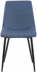 Stuhl Telde Stoff - blau