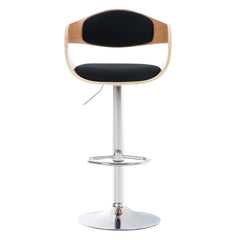2er Set Barhocker Kingston C Stoff - natura/schwarz