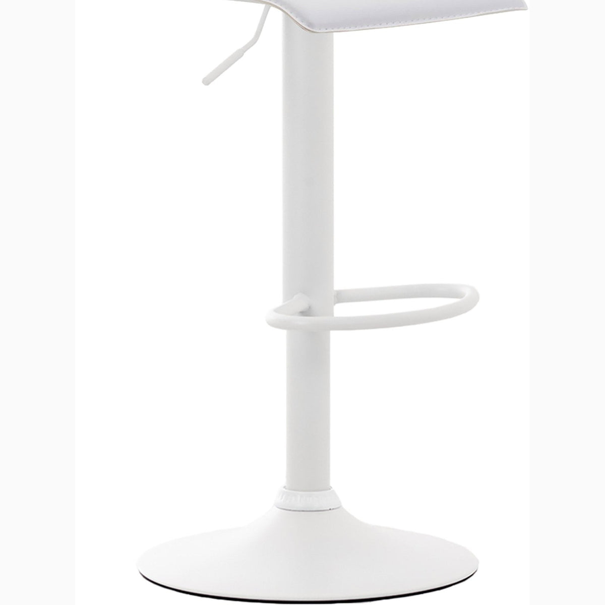 Barhocker Dyn V2 Kunstleder weiß - weiß