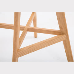 2er Set Barhocker Cannes Kunststoff natura - orange