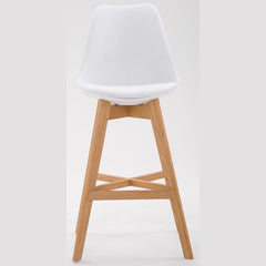 2er Set Barhocker Cannes Kunststoff natura - weiß