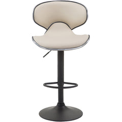 Barhocker Las Vegas V2  schwarz - creme