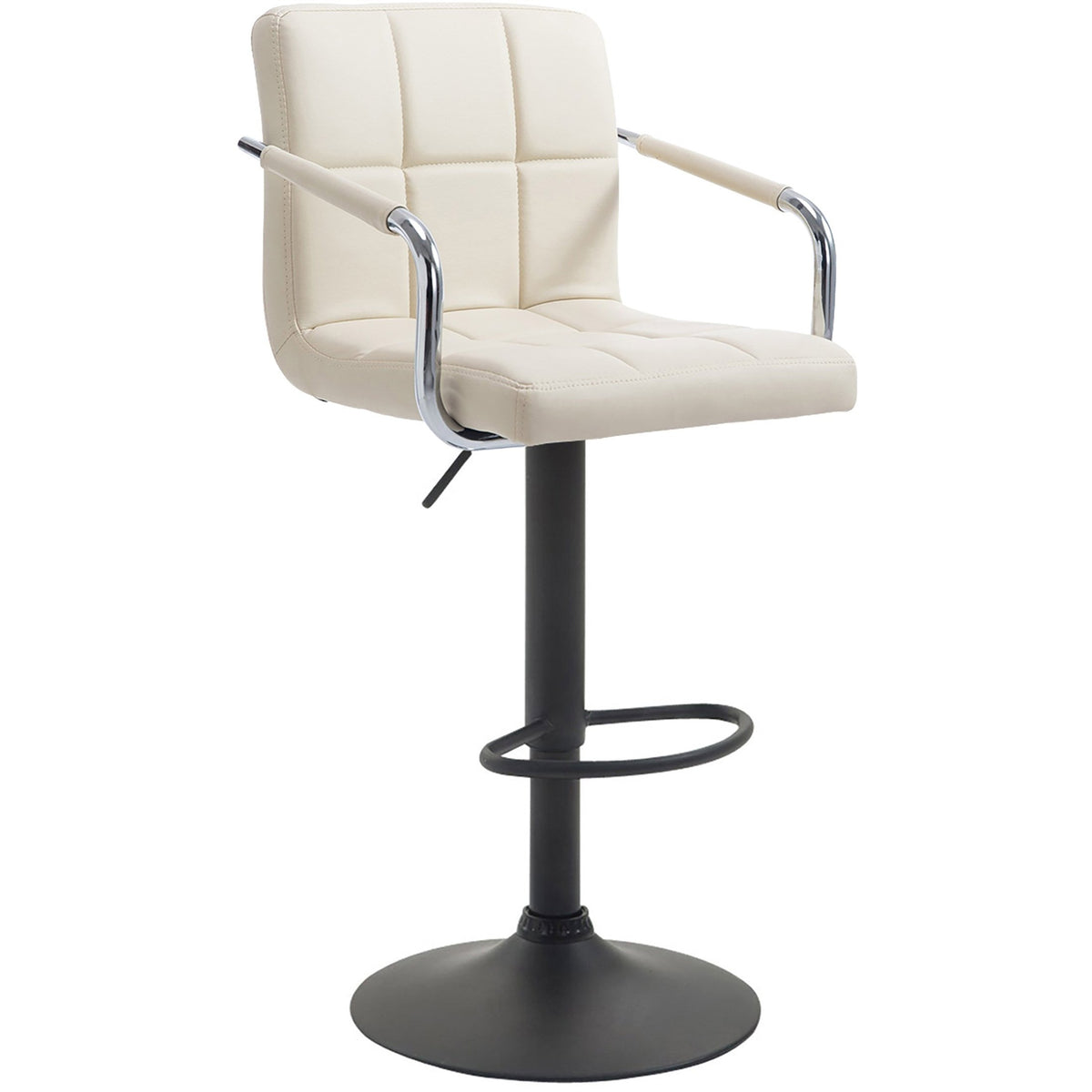 Barhocker Lucy V2 schwarz - creme