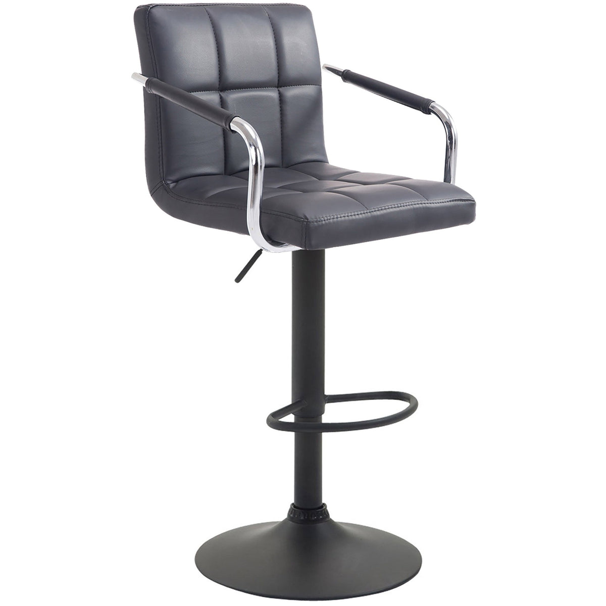 Barhocker Lucy V2 schwarz - schwarz