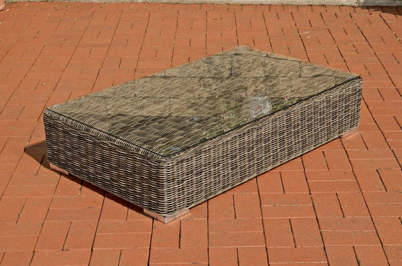 Lounge-Tisch Ariano 100 x 50 - grau-meliert