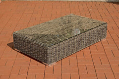 Lounge-Tisch Ariano 100 x 50 - grau-meliert