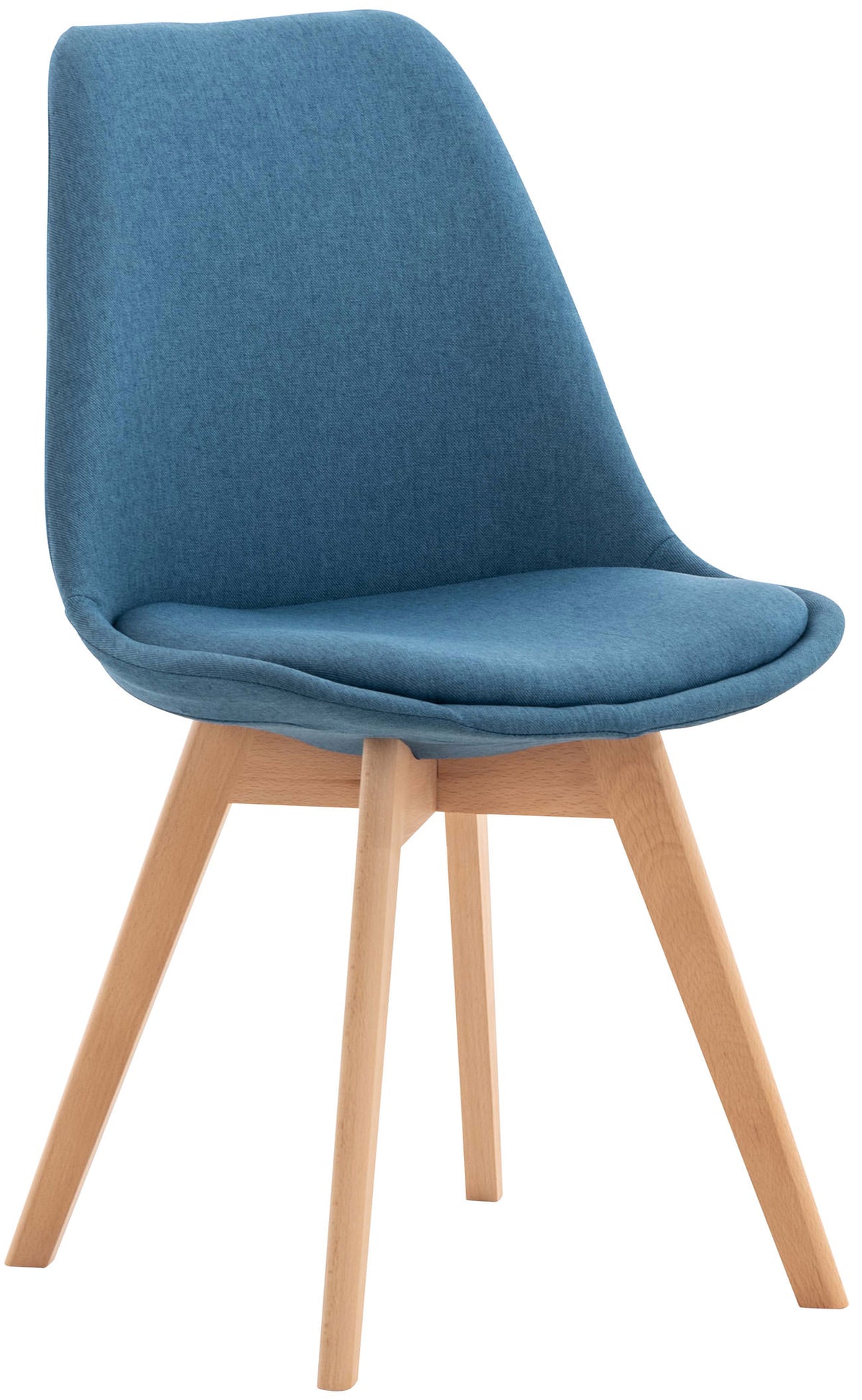 Stuhl Linares Stoff - blau