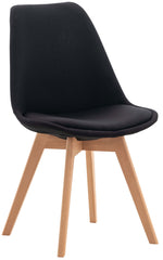 Stuhl Linares Stoff - schwarz