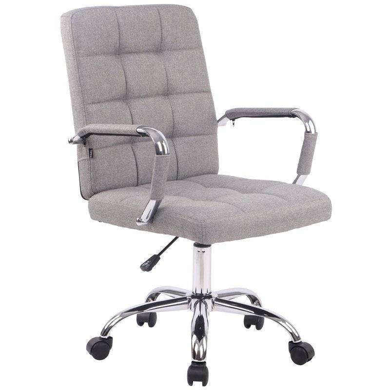 Bürostuhl Deli PRO Stoff - grau