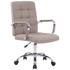 Bürostuhl Deli PRO Stoff - taupe