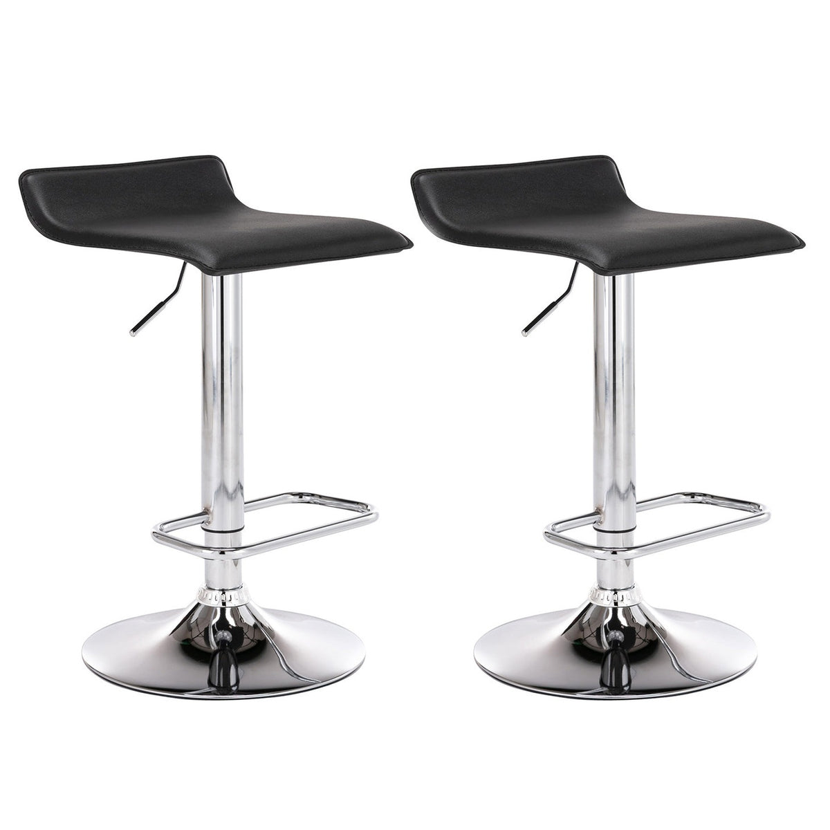 2er Set Barhocker Dyn - schwarz