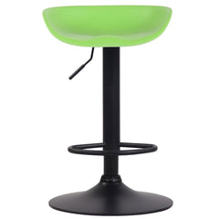 Barhocker Anaheim Kunststoff schwarz - grün