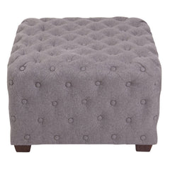 Sitzhocker Nimes Stoff - grau