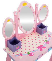 Kinder Schminktisch Emilia - pink