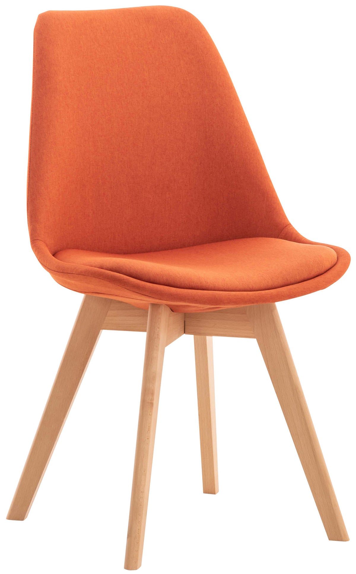 Stuhl Linares Stoff - orange
