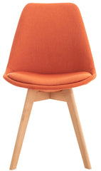Stuhl Linares Stoff - orange