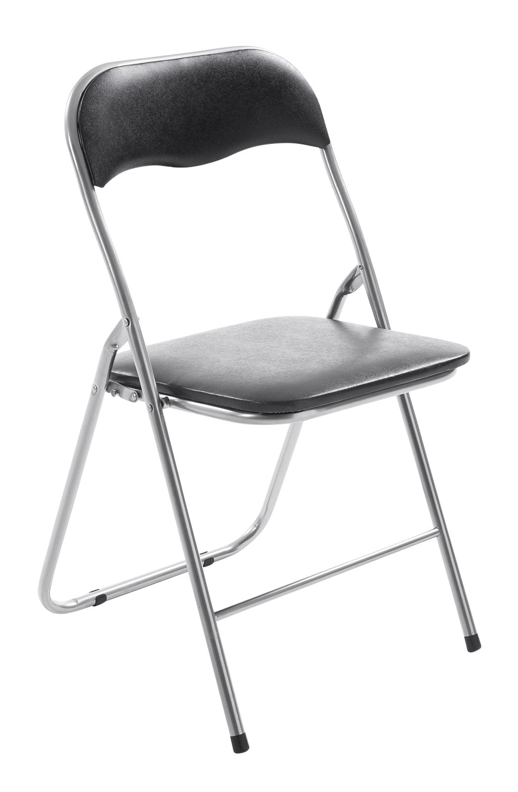 Klappstuhl Felix - schwarz/silber