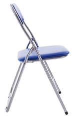 Klappstuhl Felix - blau/silber