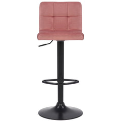 2er Set Barhocker Feni Samt - pink