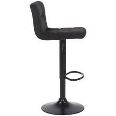 2er Set Barhocker Feni Samt - schwarz