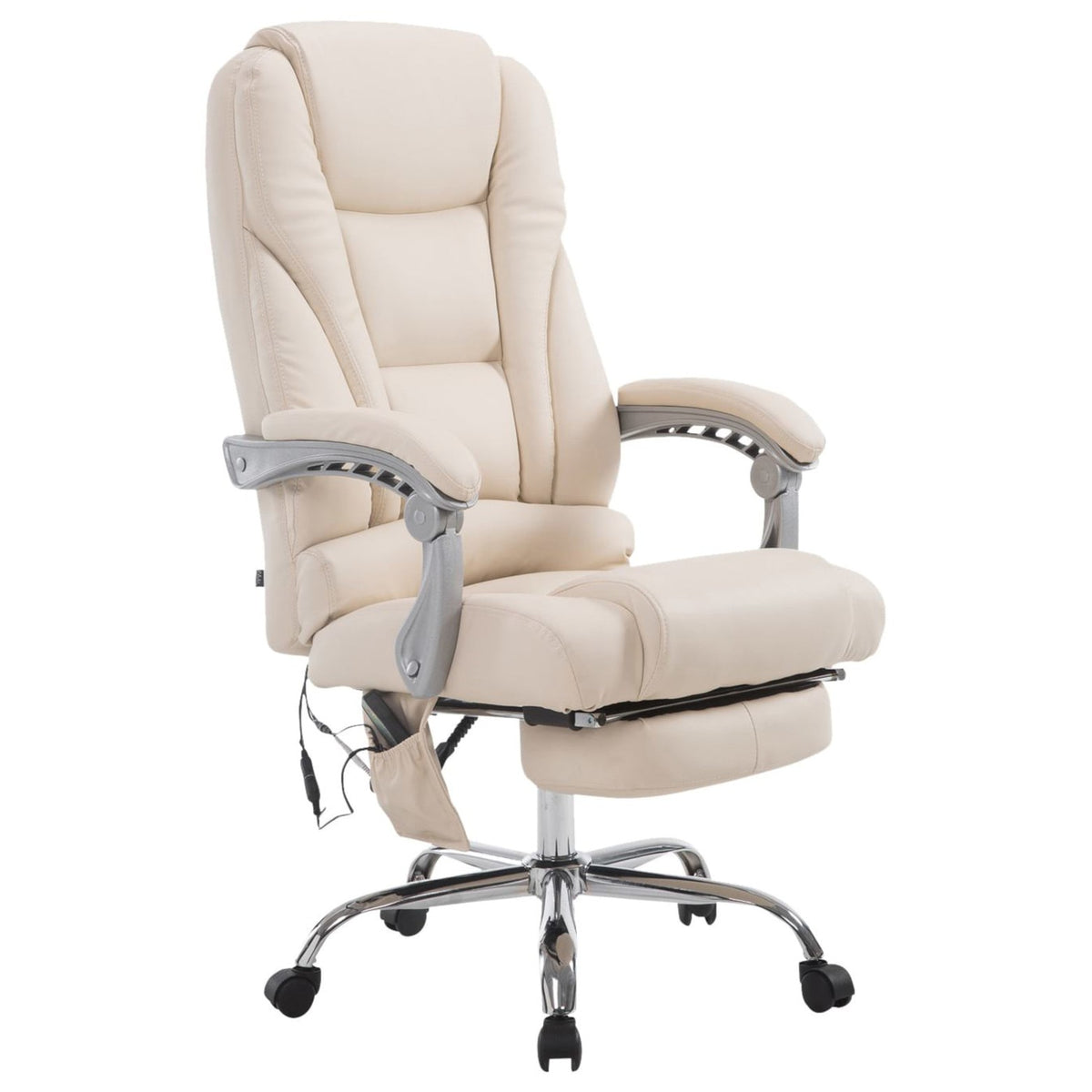 Bürostuhl Pacific mit Massagefunktion - creme