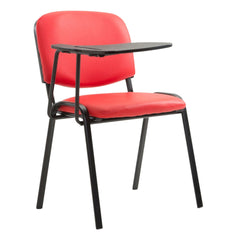 4er Set Stühle Ken mit Klapptisch Kunstleder - rot