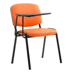 4er Set Stühle Ken mit Klapptisch Kunstleder - orange