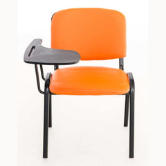 4er Set Stühle Ken mit Klapptisch Kunstleder - orange