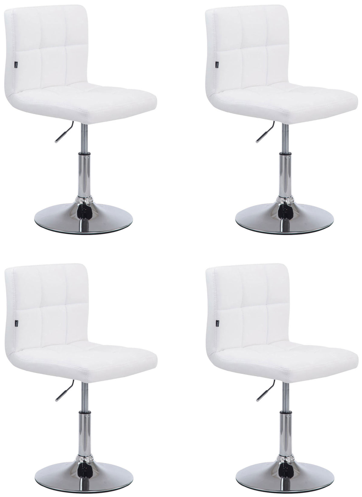 4er Set Lounger Palma V2 - weiß