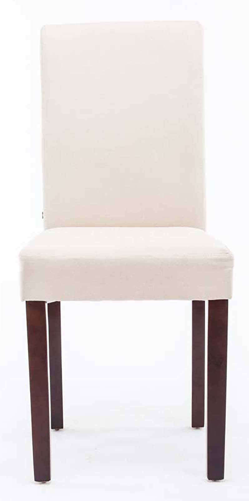 2er Set Esszimmerstuhl Ina Stoff cappuccino - creme by Dropshipping-Europe – Esszimmerstühle