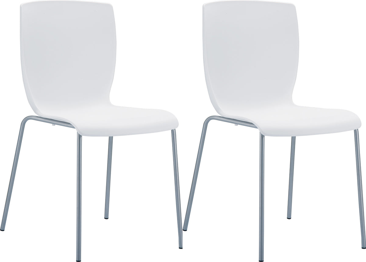 2er Set Stühle MIO - weiß